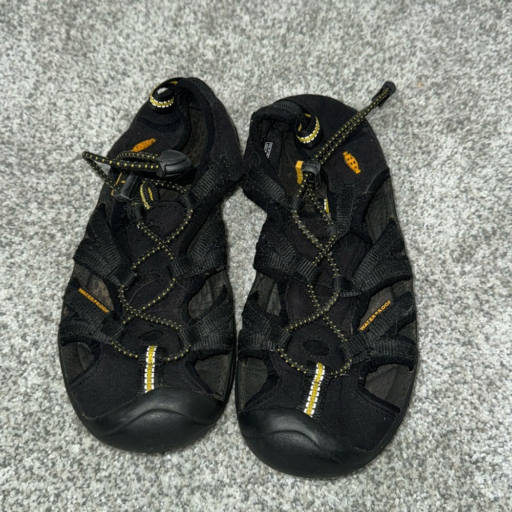 Kids / Boys Black Keen Sandals